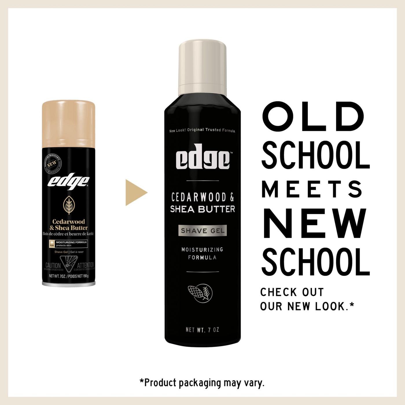 Edge Cedarwood & Shea Butter Shave Gel Moisturizing Formula That Protects Skin; image 7 of 9