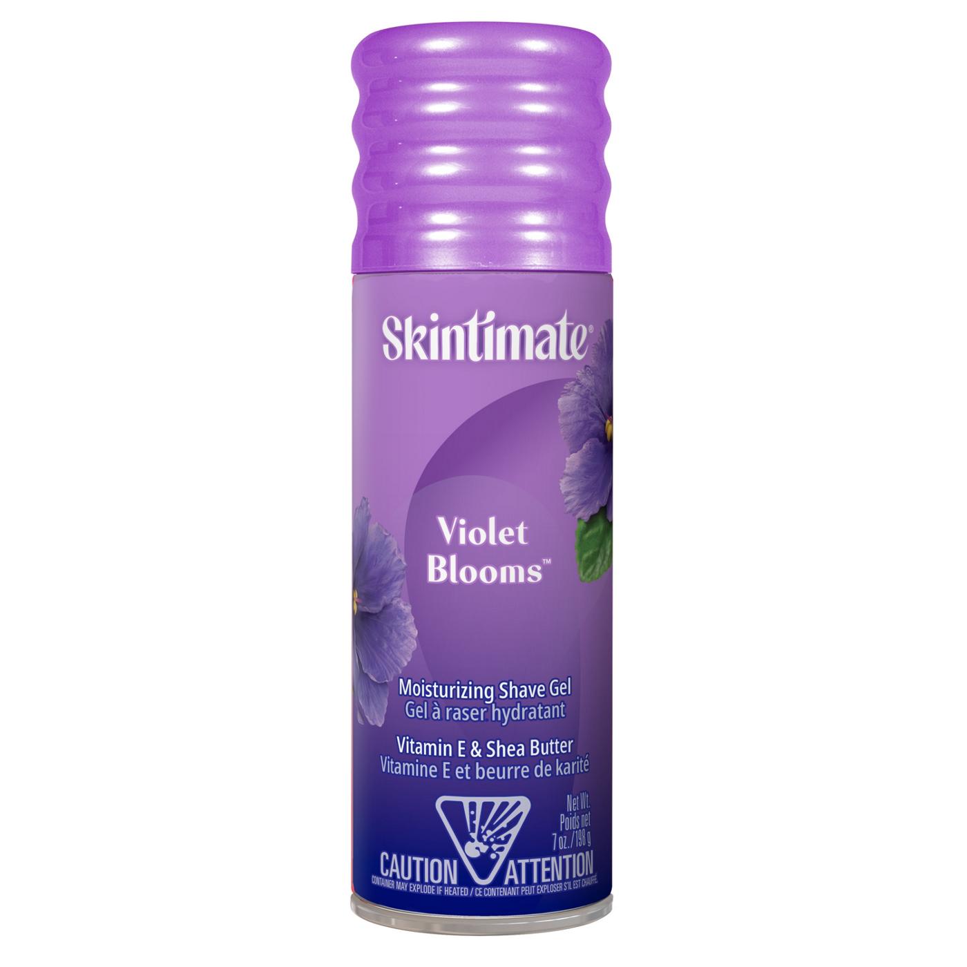 Skintimate Exotic Violet Blooms Moisturizing Women's Shave Gel; image 1 of 4