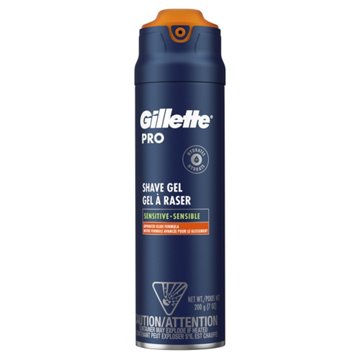 Gillette Pro Shave Gel - Sensitive, 7 oz