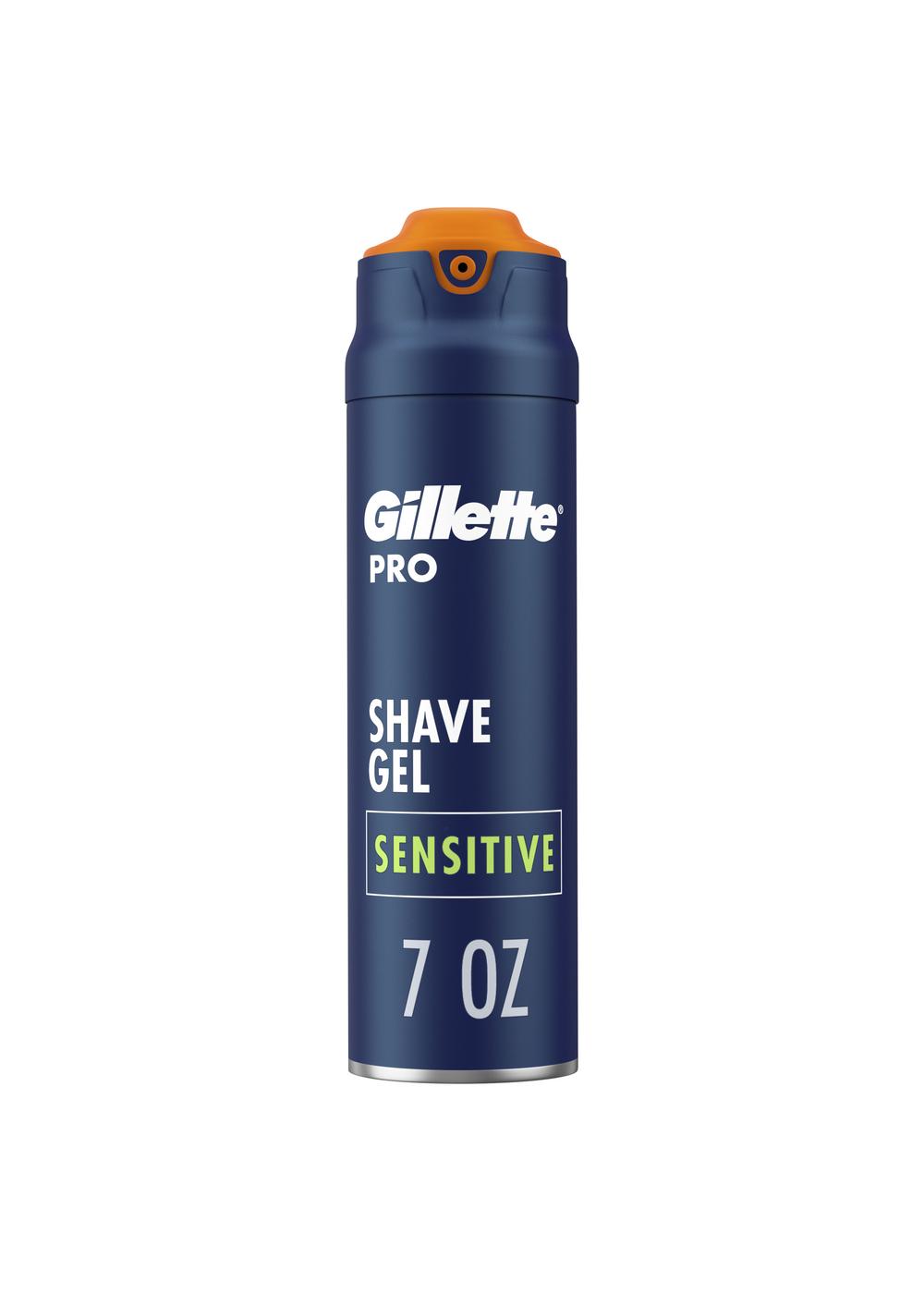 Gillette Pro Shave Gel - Sensitive - Shop Shaving Cream at H-E-B