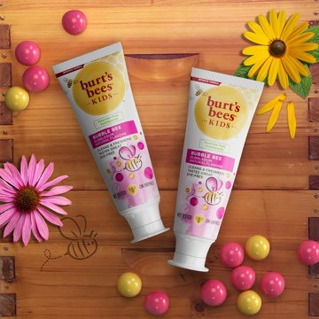 Burt's Bees Kids Fluoride-Free Toothpaste - Bubble Bee Bubblegum, 4.7 oz