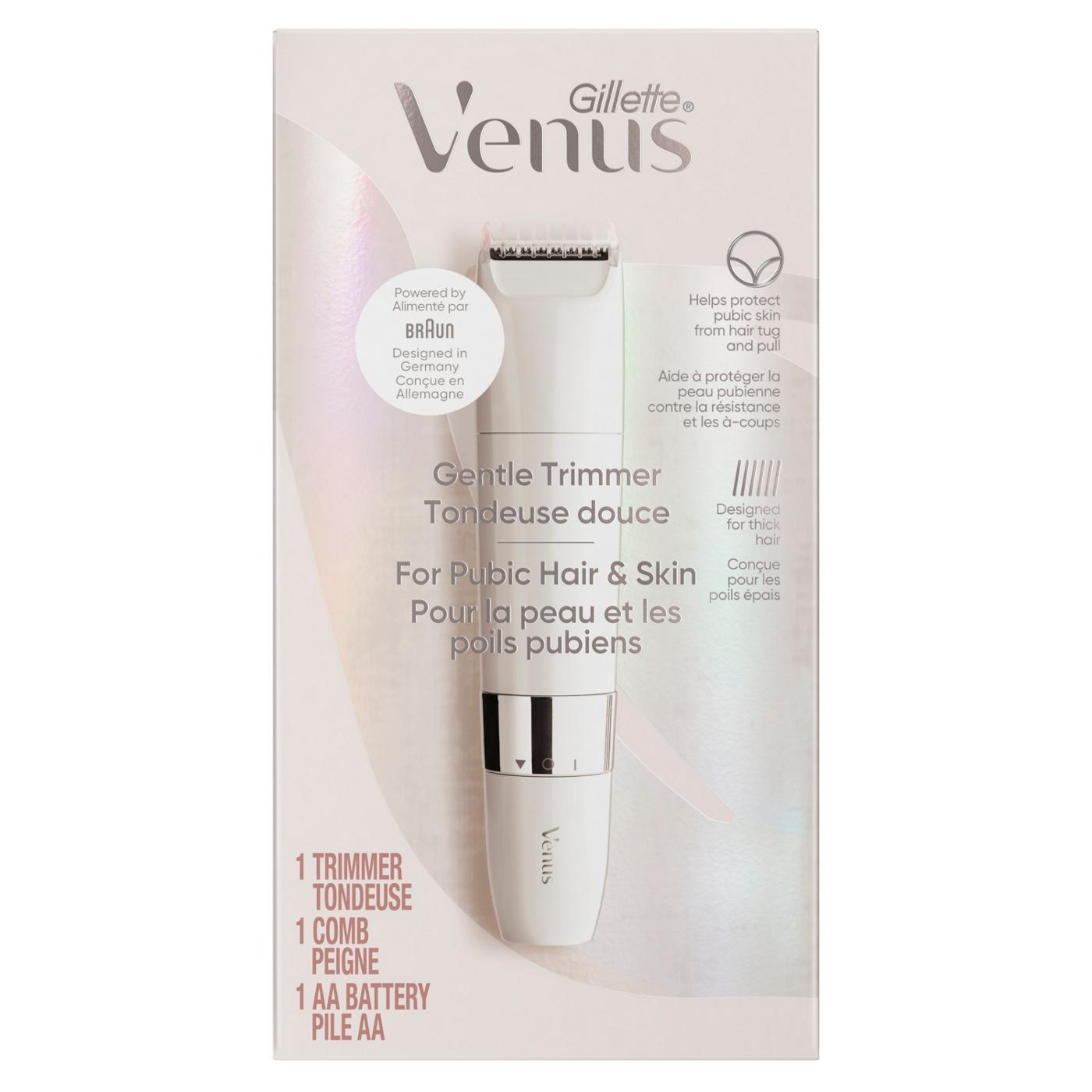 Gillette Venus Gentle Trimmer for Pubic Hair & Skin ; image 7 of 11