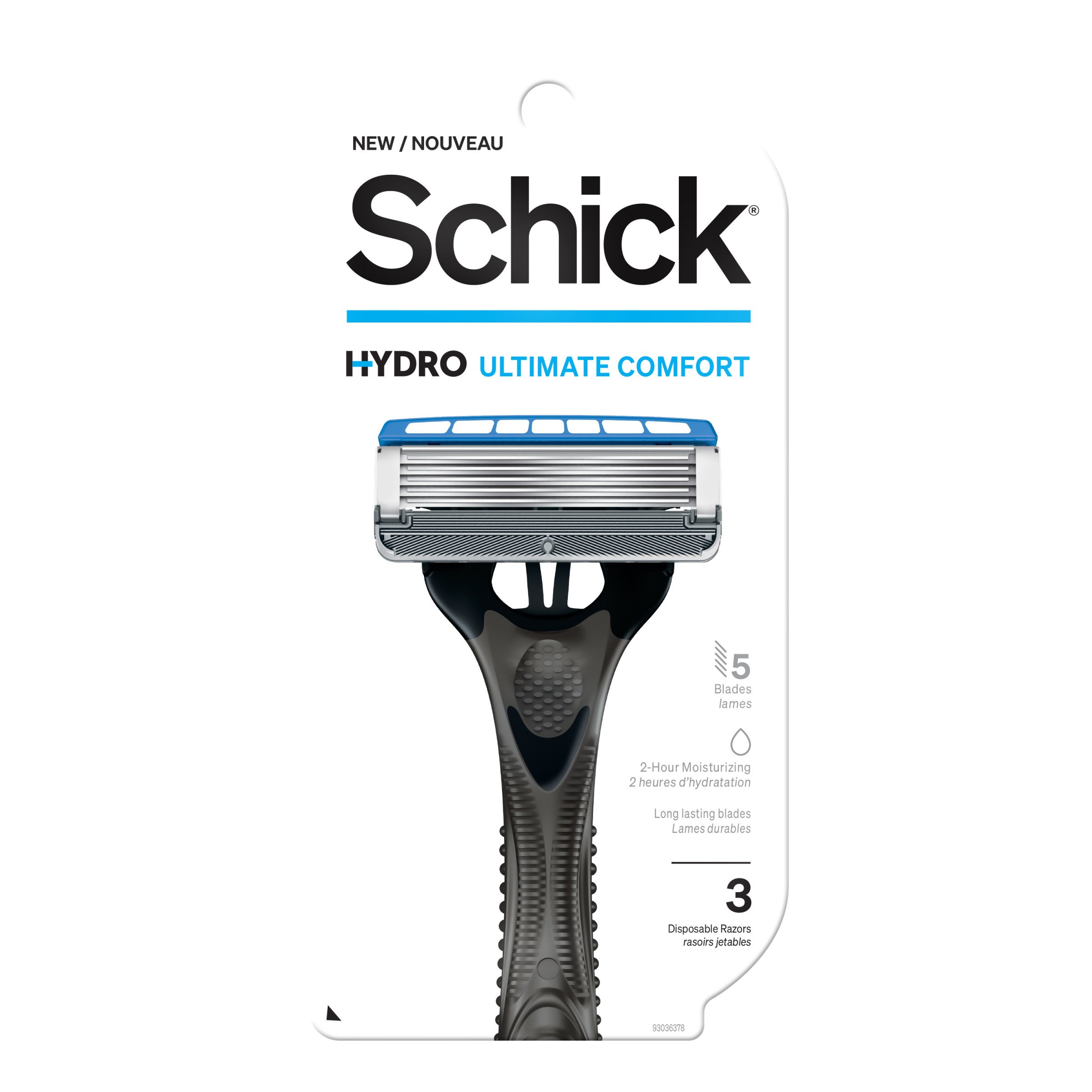 Schick Hydro 5 Ultimate Comfort Men's Disposable Razors - 3ct : Target