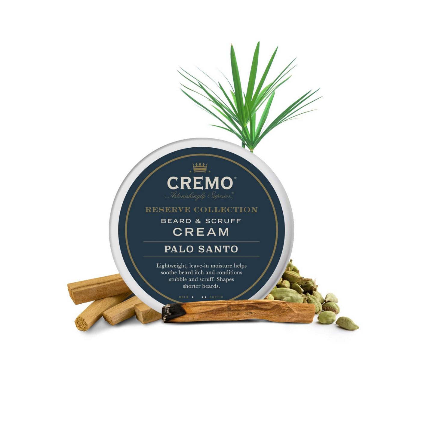 Cremo Beard & Scruff Cream - Palo Santo; image 4 of 4