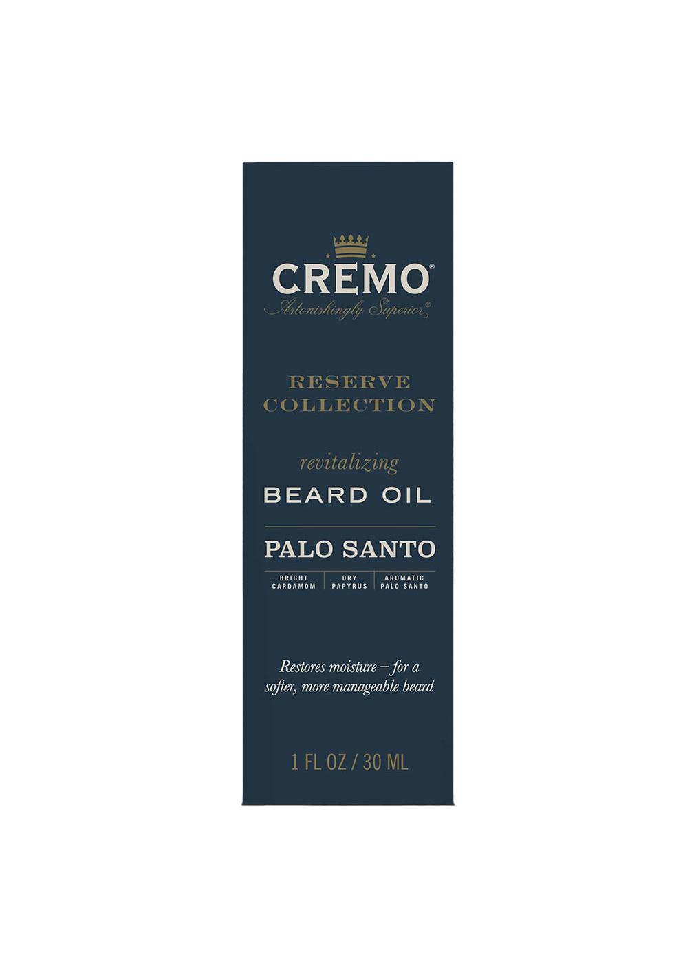 Cremo Reserve Collection Revitalizing Beard Oil - Palo Santo; image 1 of 3