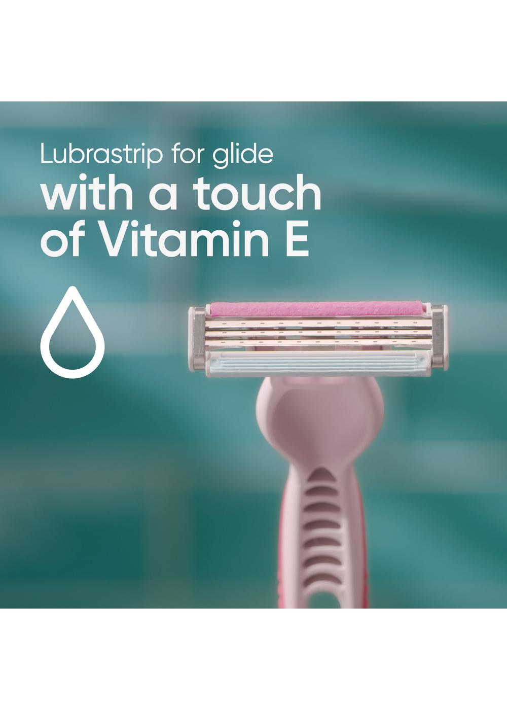 Gillette Venus Simply 3 Dragonfruit Disposable Razors; image 3 of 10