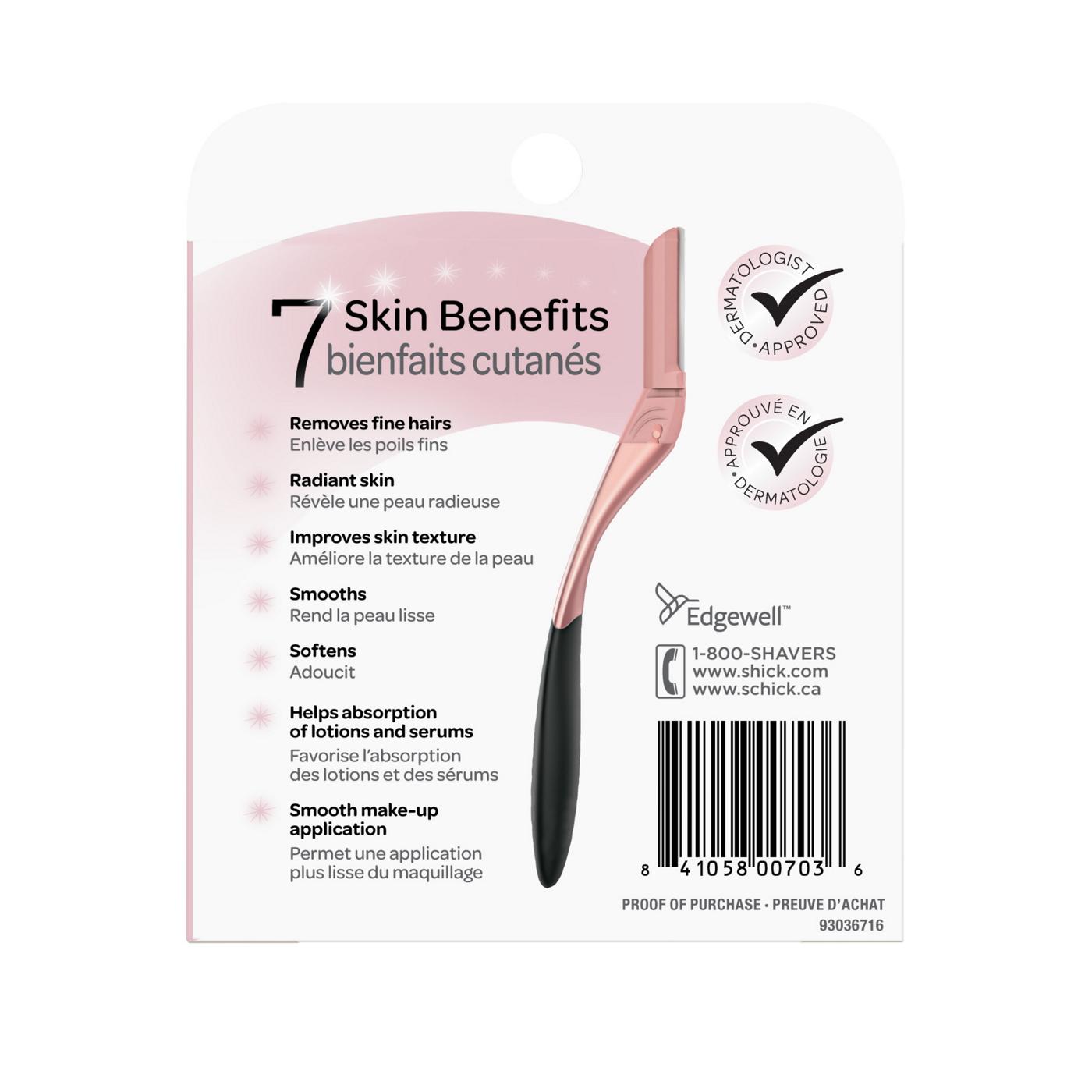 Schick Hydro Silk Dermaplaning Wand Refill Blades; image 8 of 8