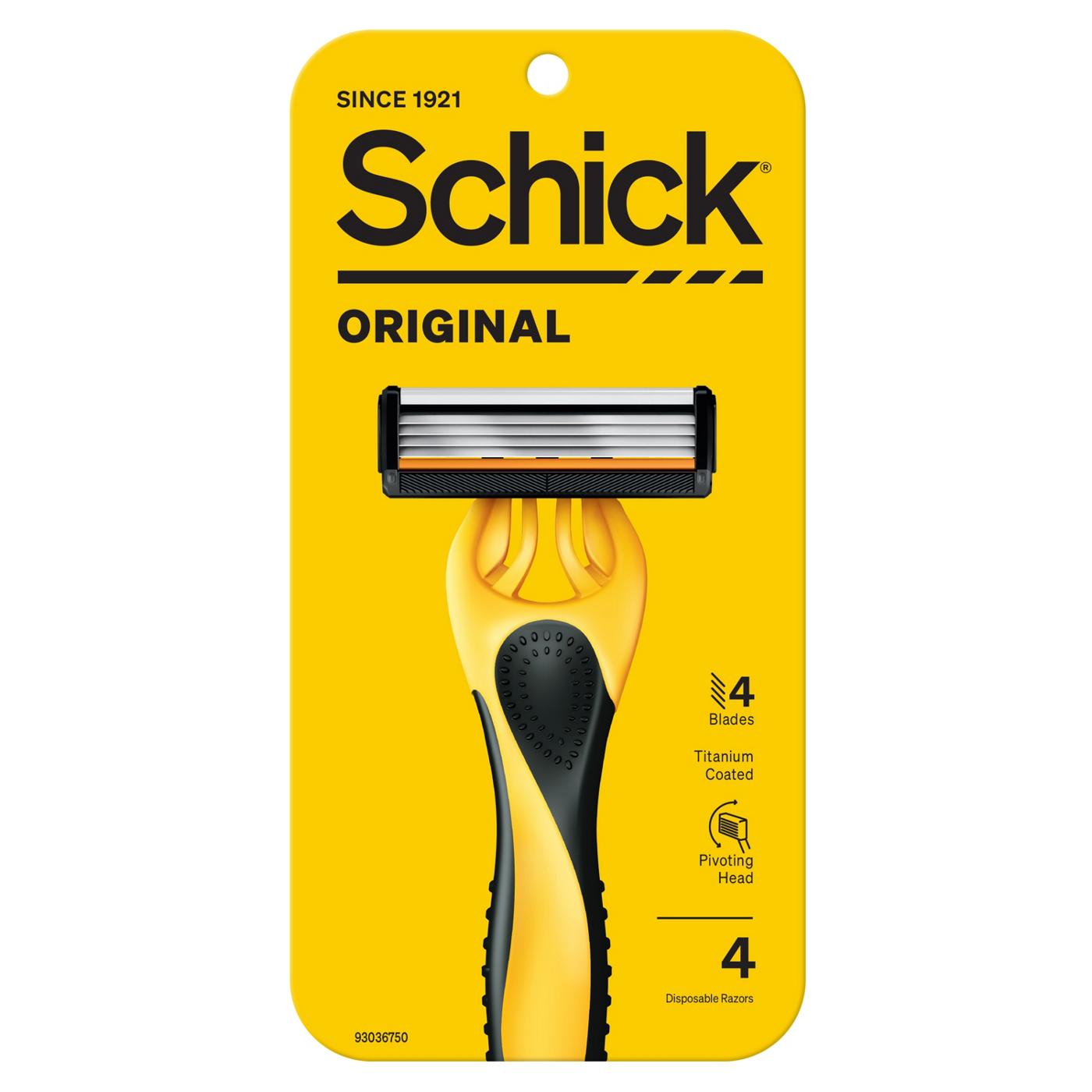 Schick Original Disposable Razor - Shop Razors & blades at H-E-B