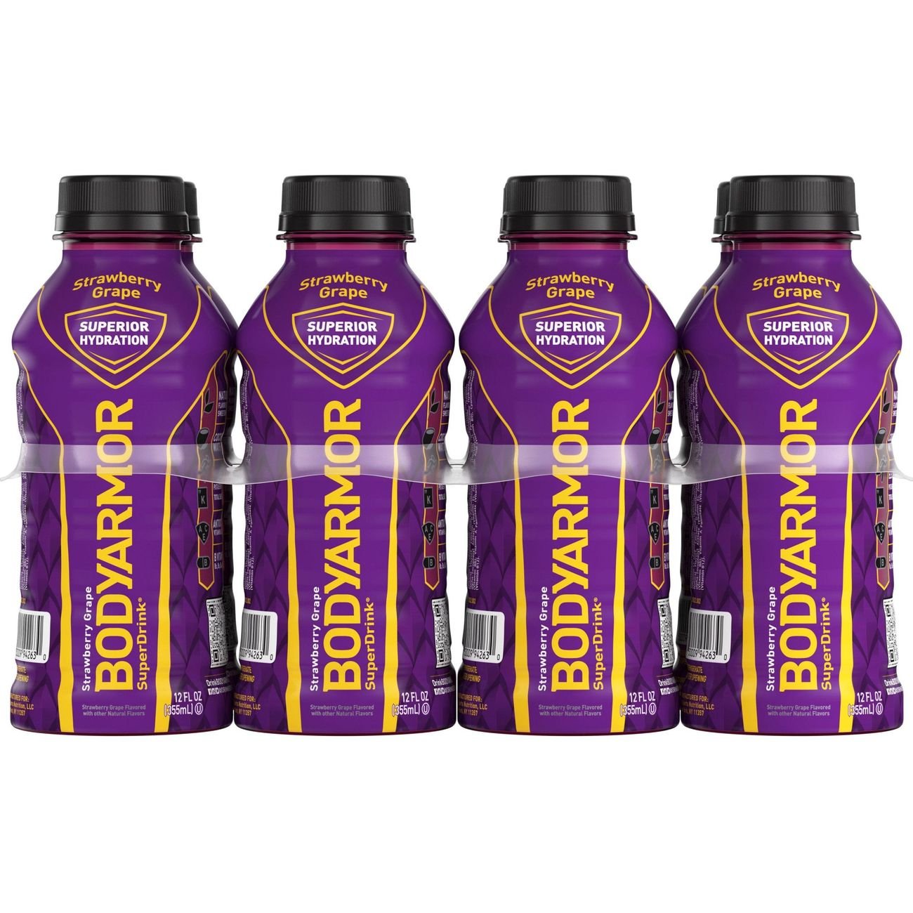 BodyArmor Mamba Forever Strawberry Grape SuperDrink 12 oz Bottles