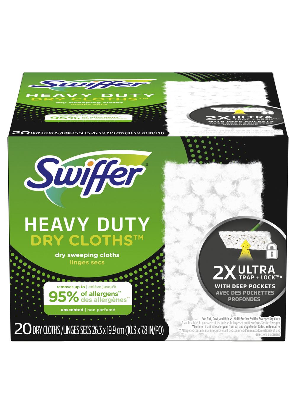 Swiffer Heavy Duty Dry Sweeping Cloth Refills; image 1 of 4