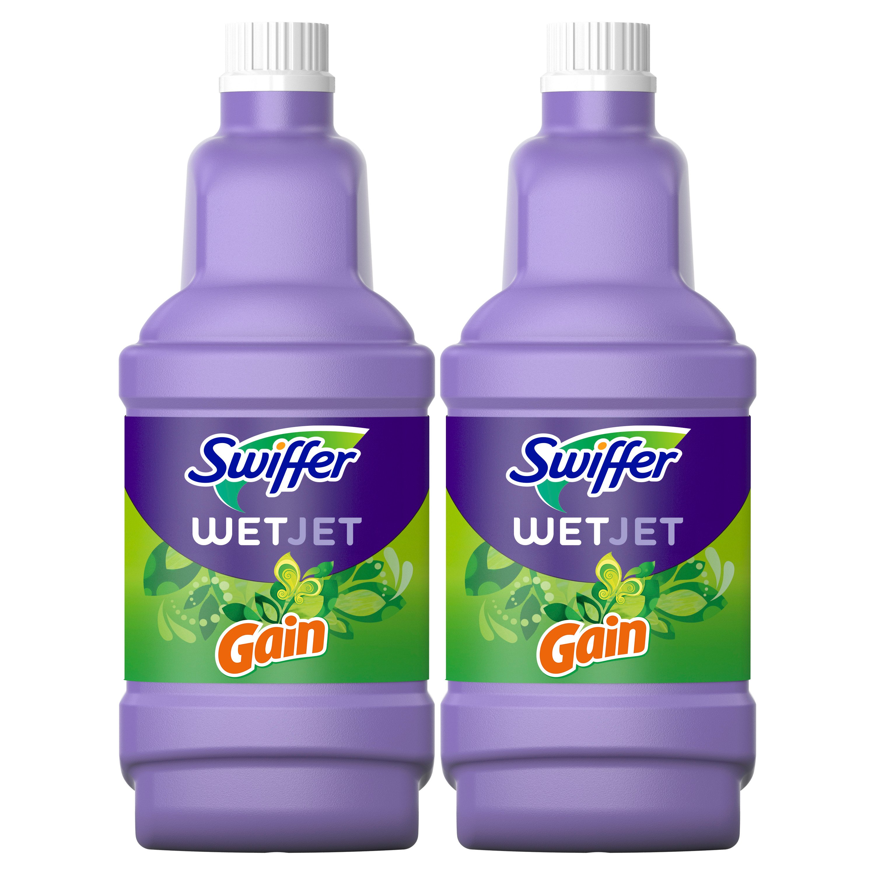 Swiffer WetJet Gain Scent Floor Cleaner Solution Refills - Shop Mops at ...