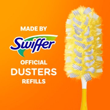 Swiffer Dusters Heavy Duty Multi-Surface Duster Refills for Cleaning, 6 ct