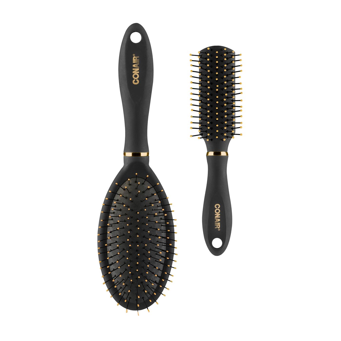 Conair Velvet Touch Brush Set Shop Brushes & Combs at HEB