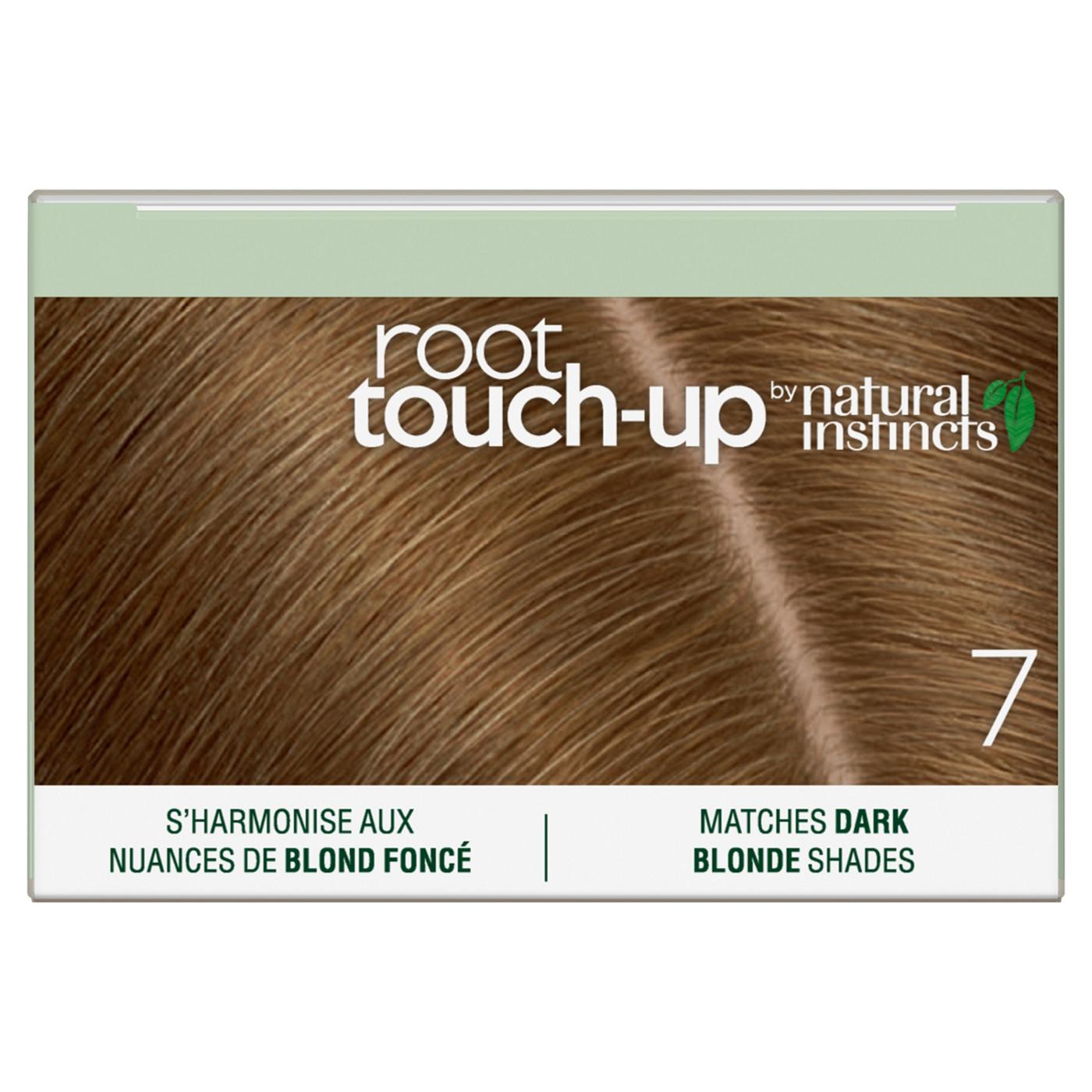 Clairol Root Touch-Up Natural Instincts Permanent Hair Color 7 Matches Dark Blonde Shades; image 5 of 6