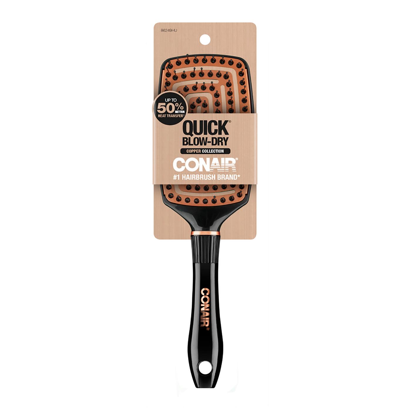 Conair Copper Collection Quick Blow Dry Brush; image 1 of 2