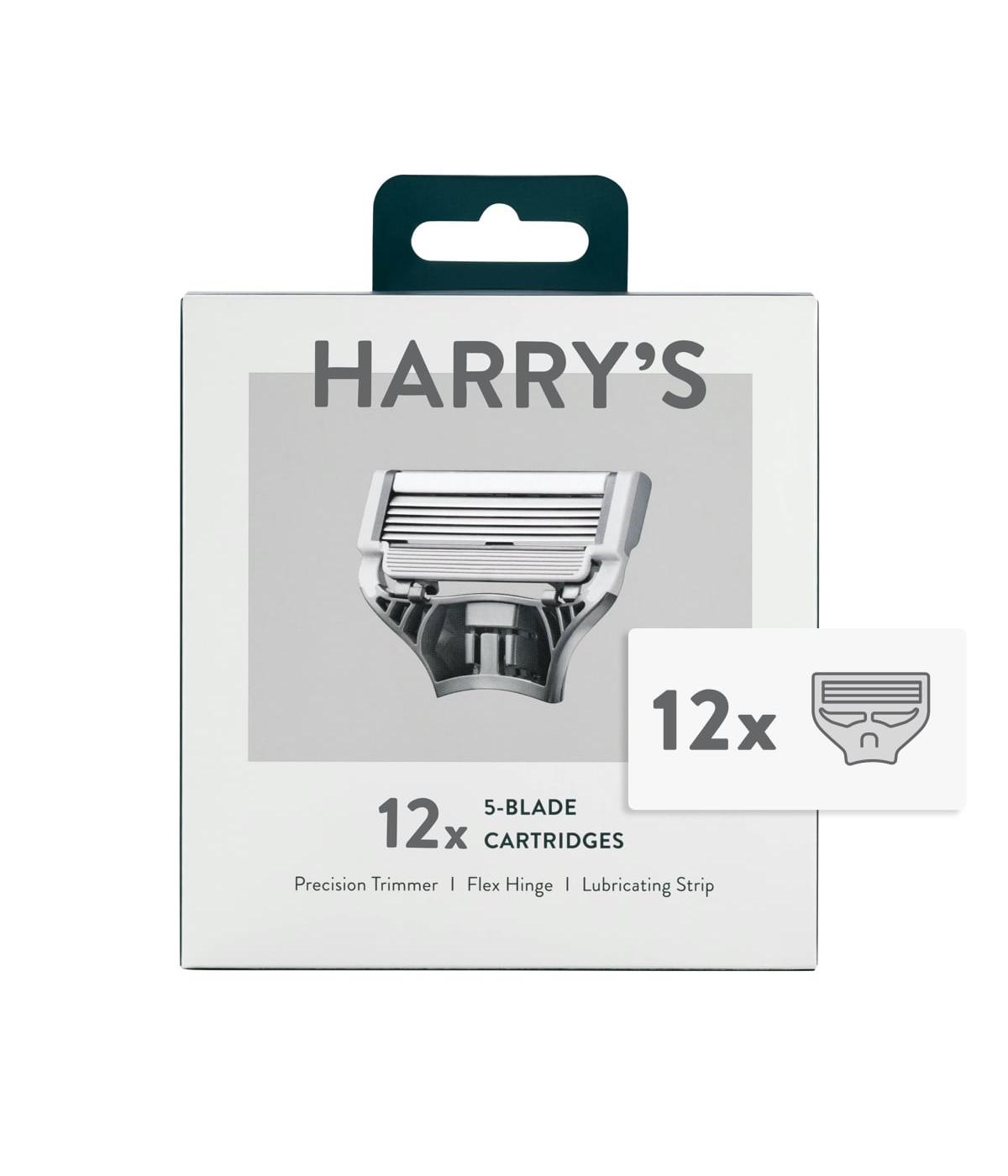 Harry's Five-Blade Razor Cartridges; image 1 of 6