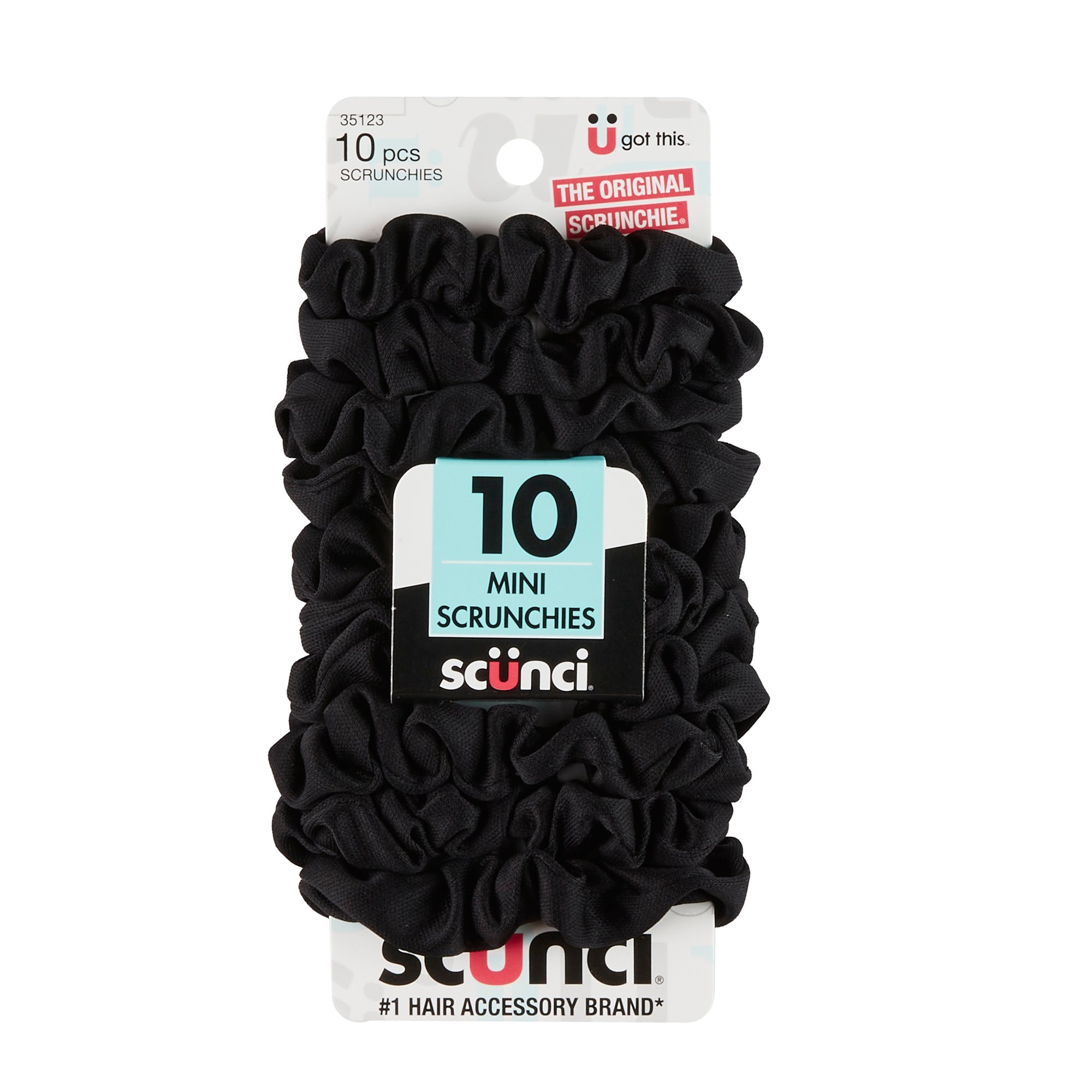 10 Stück Kleine Samt Scrunchies – Mini Haargummis Für Frauen | Schwarz & Andere Farben, Ca. 7 Cm