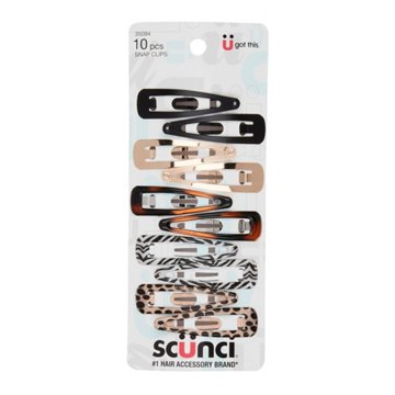 Scunci U Got This Snap Clips, 10 ct