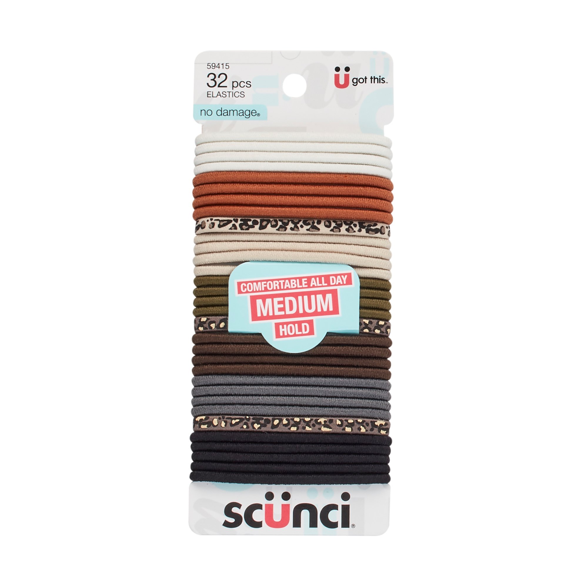 Scunci No Damage Comfort Classic Elastics Shop Hair accessories at HEB