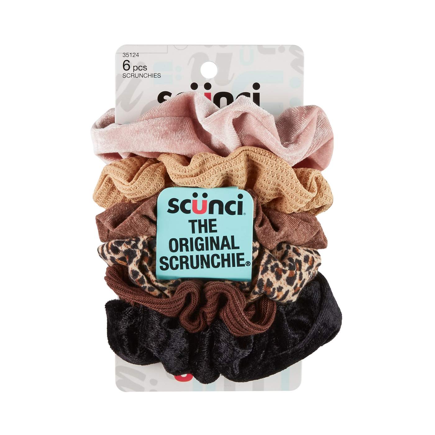 Scunci The Original Scrunchie Mixed Neutrals; image 1 of 2