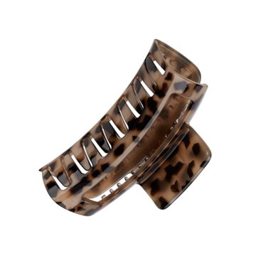 Scunci Tortoise Finish Open Center Jaw Clip