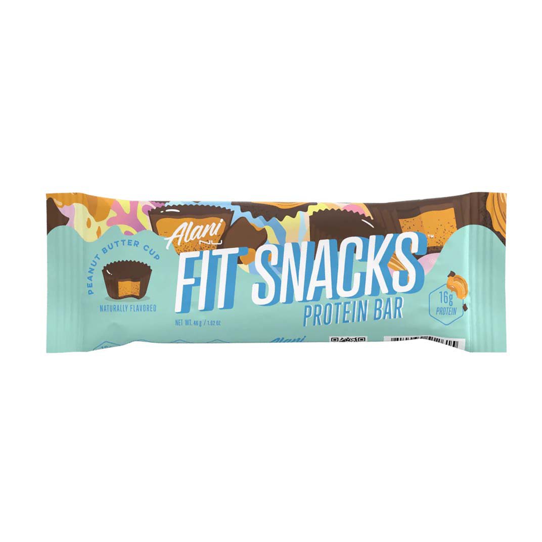 Alani Nu Fit Snacks 16g Protein Bar Peanut Butter Cup Shop Diet