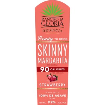 Rancho La Gloria Reserva Strawberry Skinny Margarita Wine Cocktail, 750 mL