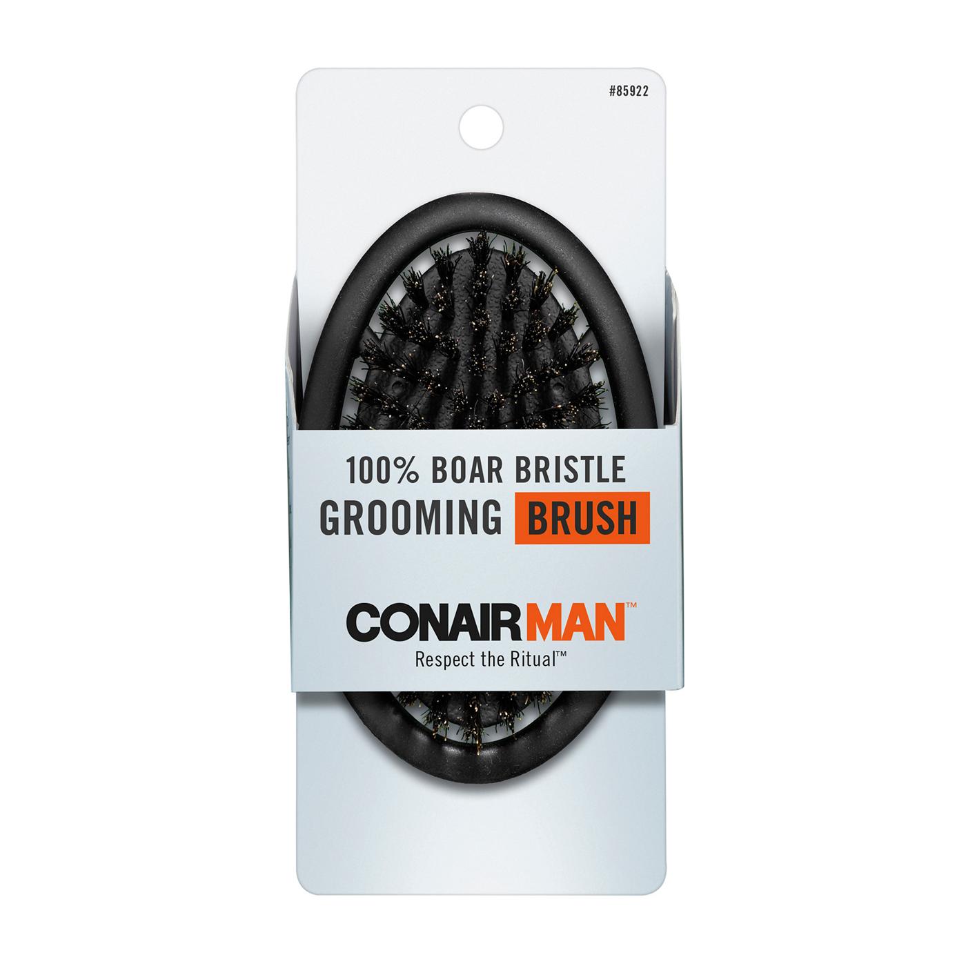 Conair Man Grooming Boar Bristle Handheld Brush; image 1 of 2