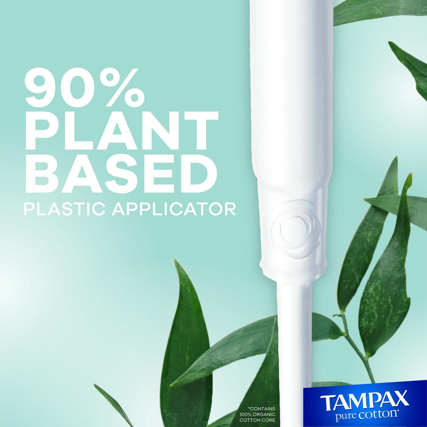 Tampax Pure Cotton Organic Super Tampons Shop Tampons at HEB