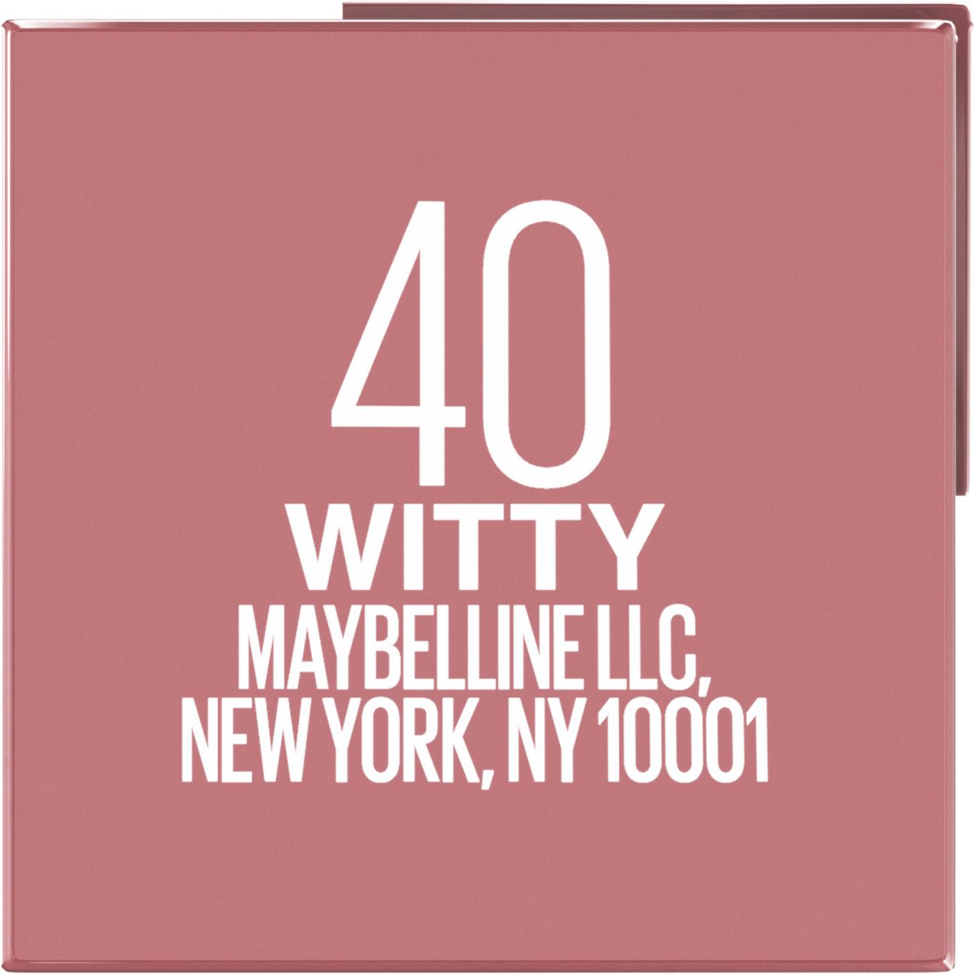 Maybelline Super Stay Vinyl Ink Longwear Liquid Lipcolor - Witty; image 2 of 2