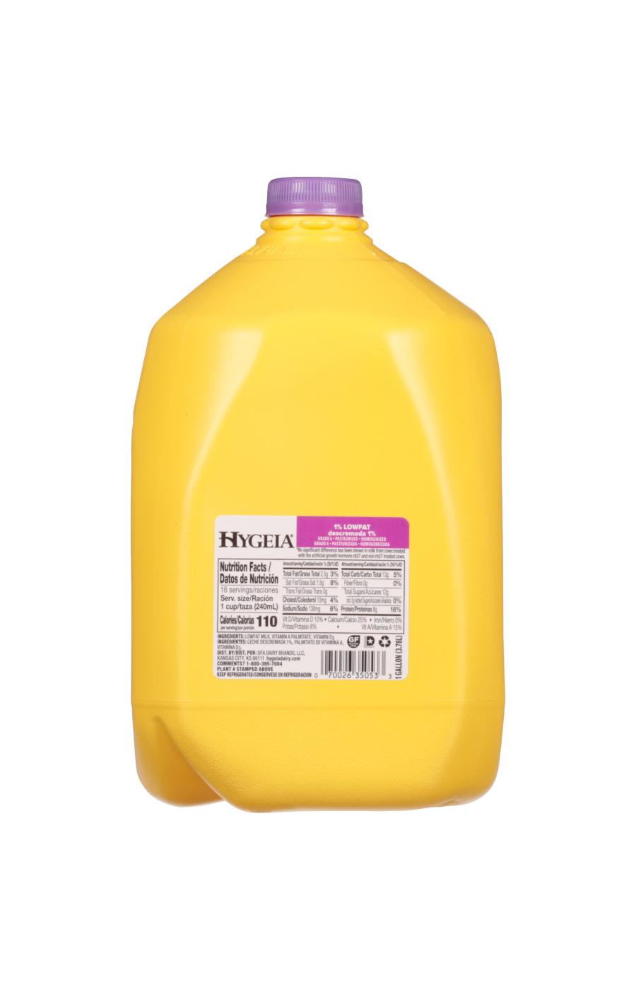 Hygeia 1% Low Fat Milk; image 2 of 9