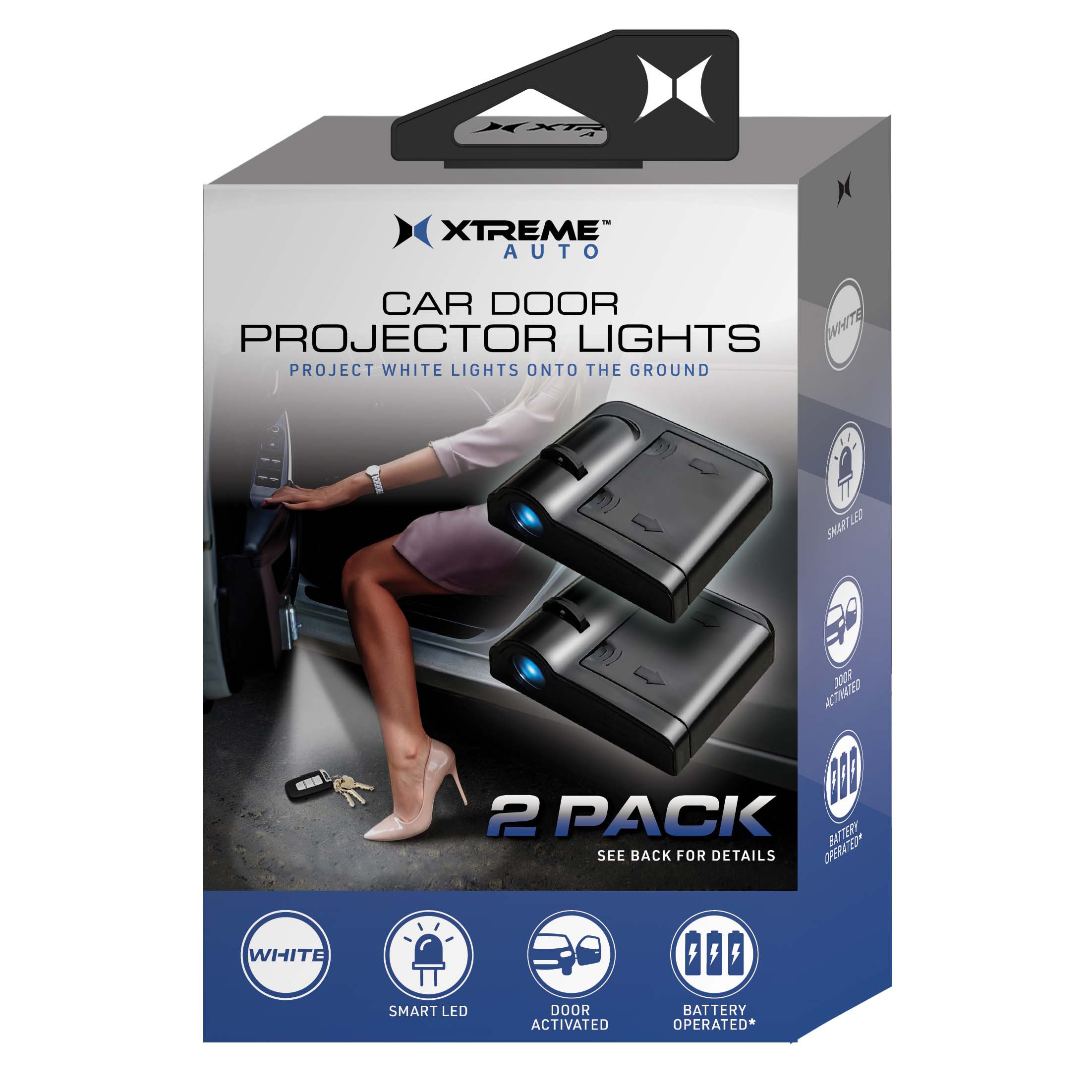 Xtreme Auto Car Door Projector Lights Shop Car Accessories at HEB