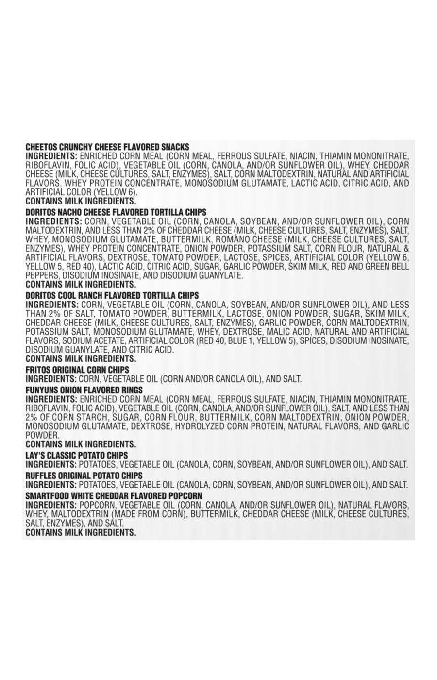 Frito Lay Classic Mix Chips Multipack Bags; image 3 of 7