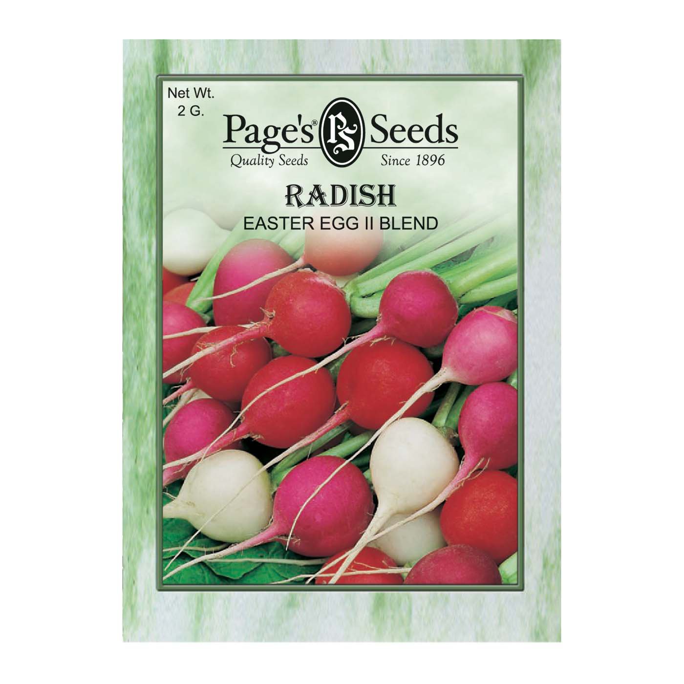 Page's Seeds Easter Egg II Blend Radish Seed Packet Shop Seeds at HEB