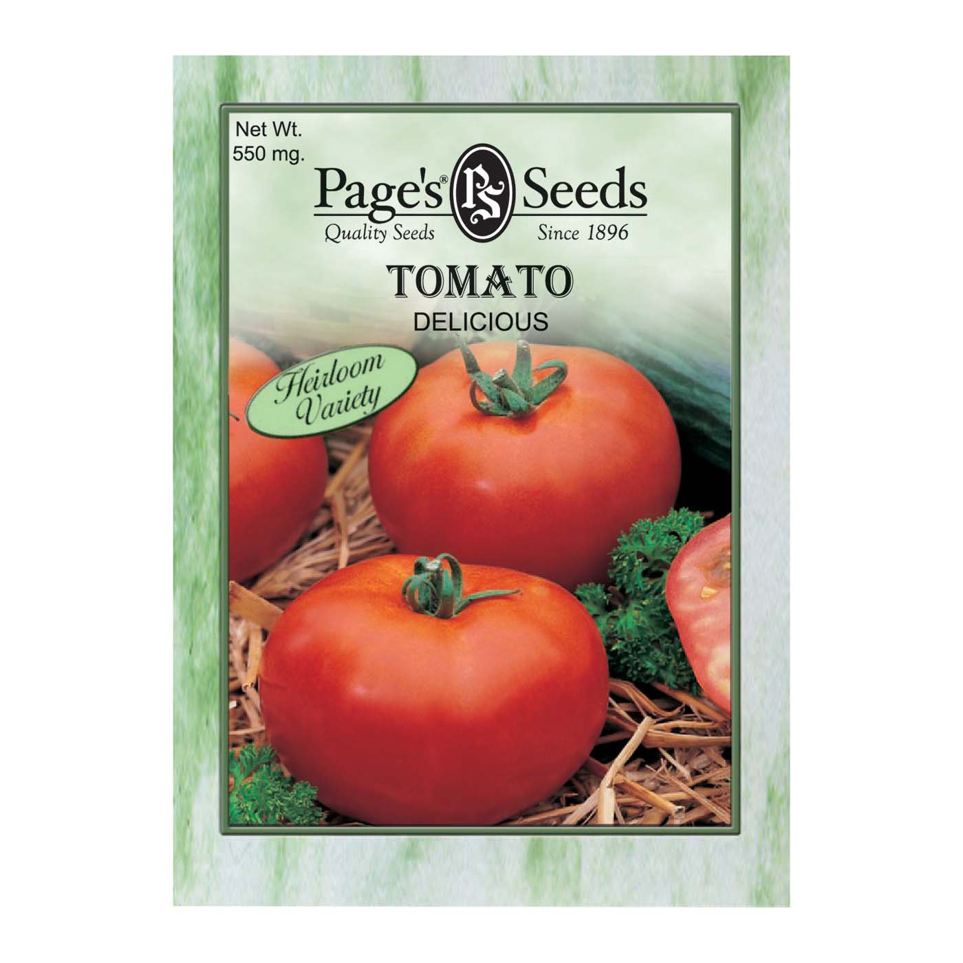 Page's Seeds Delicious Tomato Seed Packet Shop Patio & Outdoor at HEB