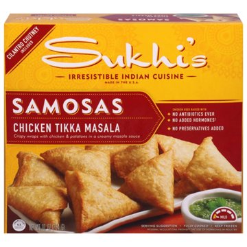 Sukhi's Chicken Tikka Masala Samosas