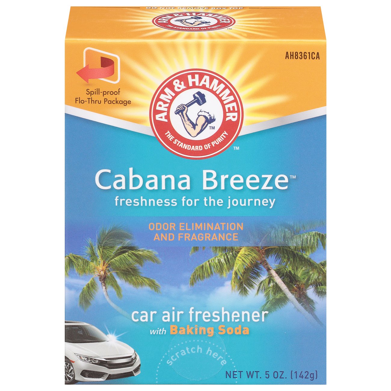 Arm & Hammer Cabana Breeze Car Air Freshener with Baking Soda Shop