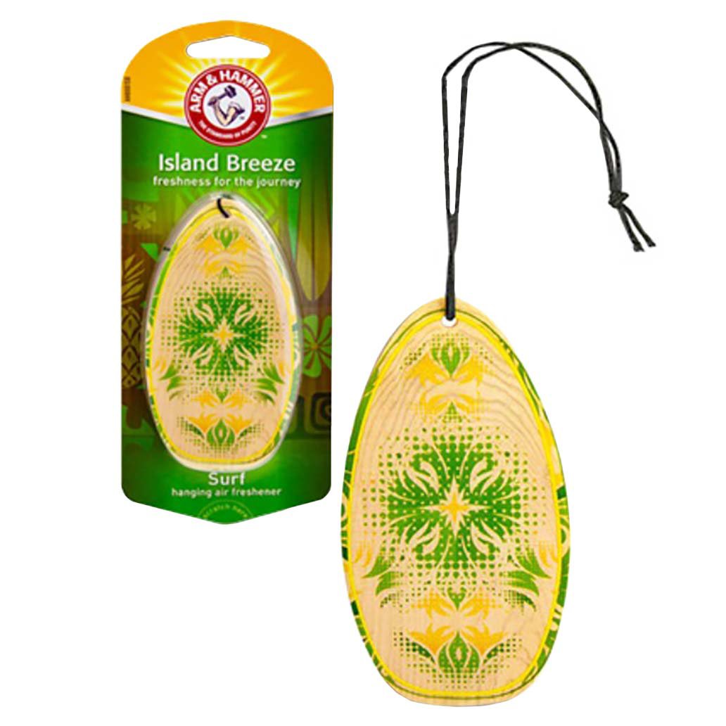 Arm & Hammer Island Breeze Surf Hanging Auto Air Freshener Shop Air Fresheners at HEB