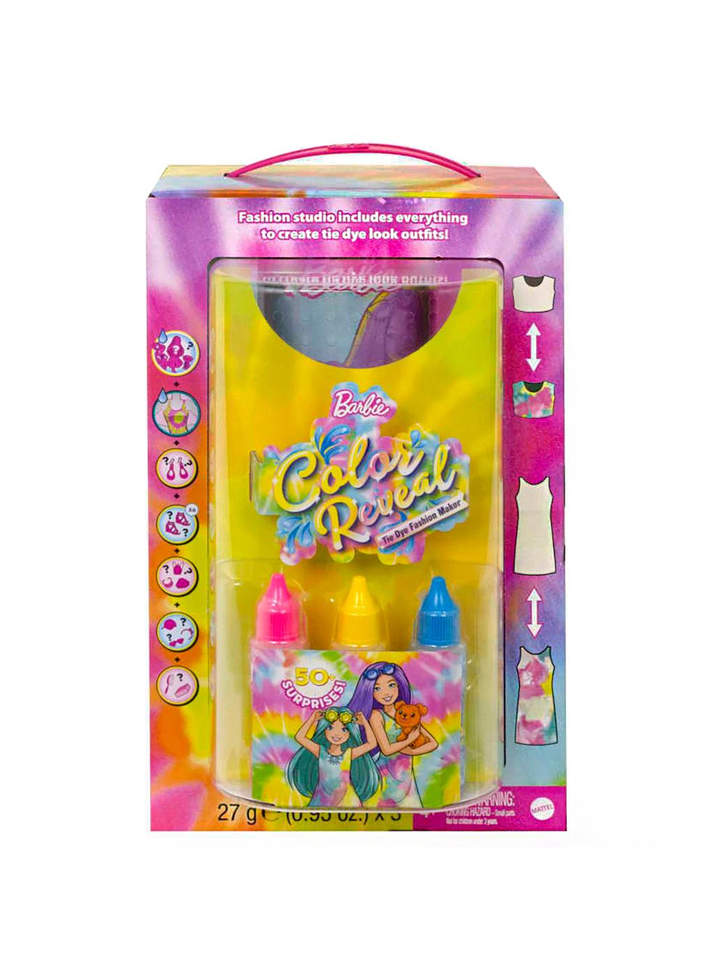 Barbie Color Reveal Tie-Dye Fashion Maker Series Gift Set; image 1 of 5