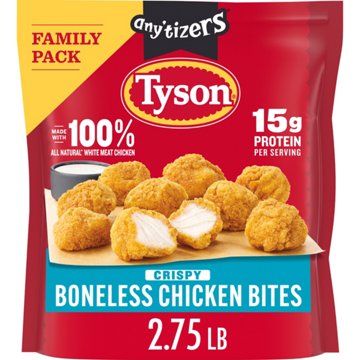 Tyson Any'tizers Crispy Boneless Chicken Bites Family Pack