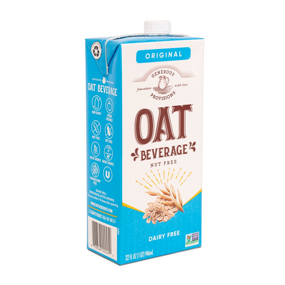 Generous Provisions Original Oat Milk Shop Milk at HEB