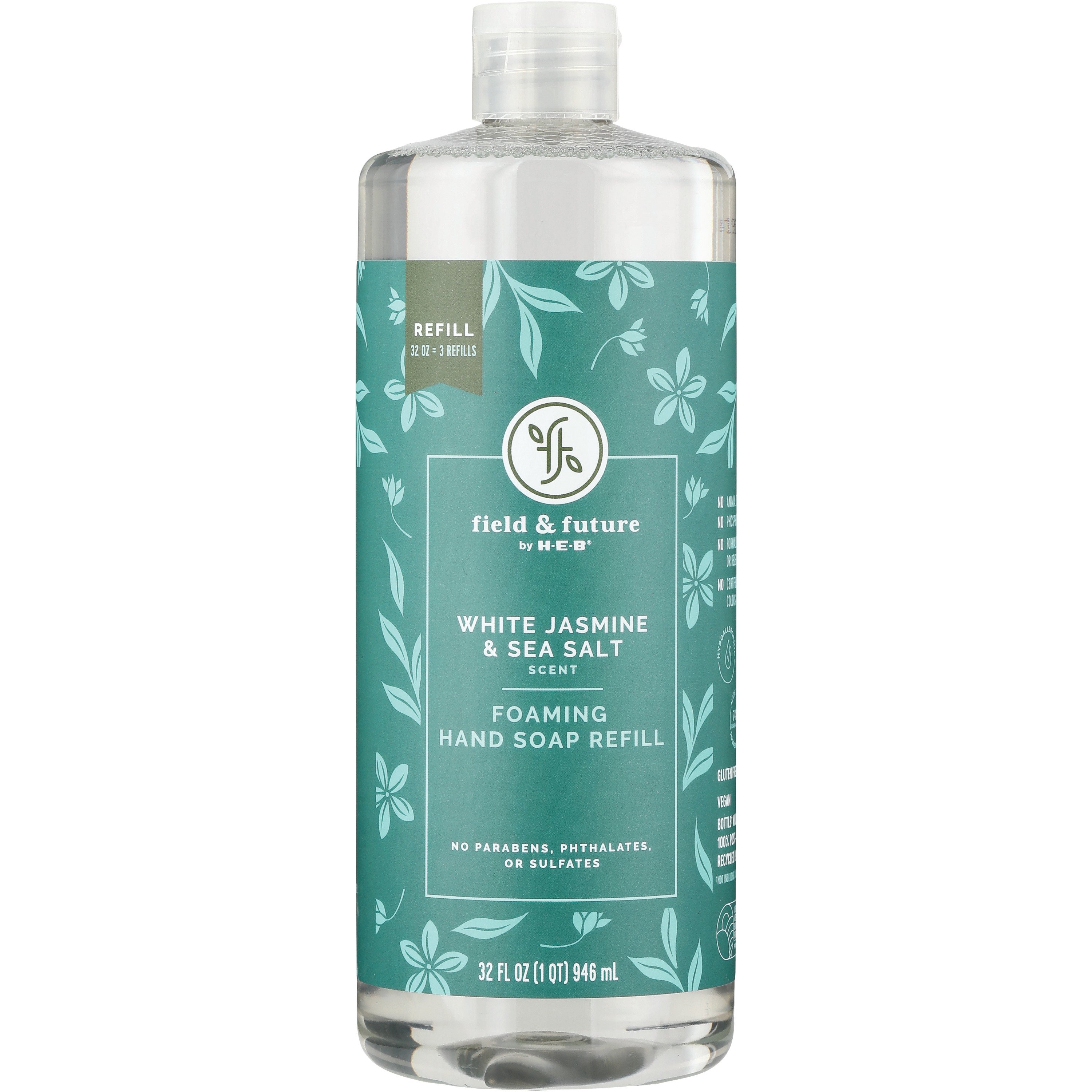 Field & Future by H-E-B Foaming Hand Soap Refill - White Jasmine