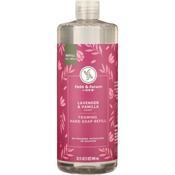 Field & Future by H-E-B Foaming Hand Soap Refill - Lavender & Vanilla, 32 oz