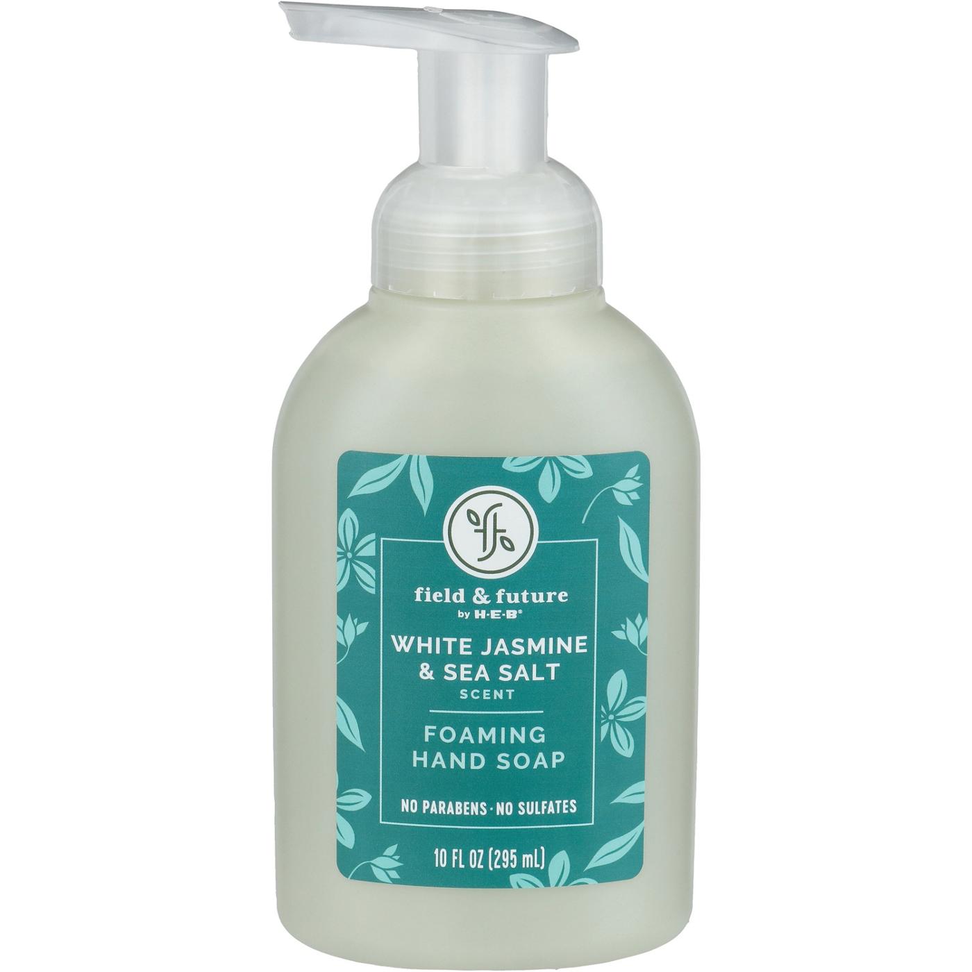 Field & Future by H-E-B Foaming Hand Soap - White Jasmine & Sea Salt; image 1 of 3