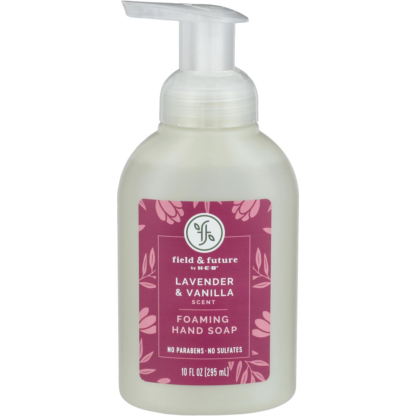 Field & Future by H-E-B Foaming Hand Soap - Lavender & Vanilla; image 1 of 3