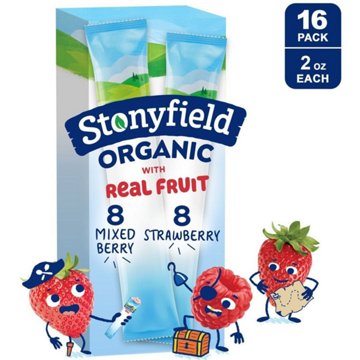 Stonyfield Kids Organic Yogurt - Strawberry Mixed Berry