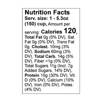 Siggi's 0% Non-Fat Strained Skyr Yogurt - Mixed Berries & Acai