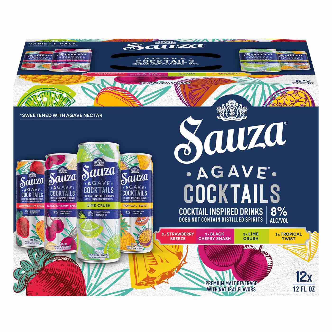 Sauza Agave Cocktails Variety Pack 12 oz Cans; image 4 of 4