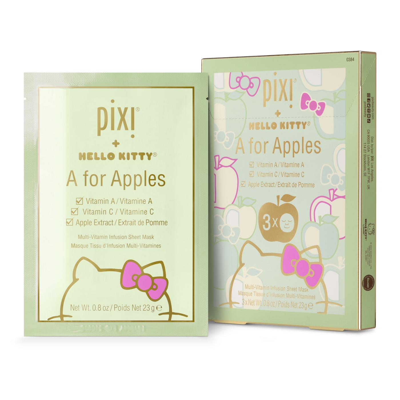 Pixi Hello Kitty A For Apples Sheet Mask; image 2 of 3