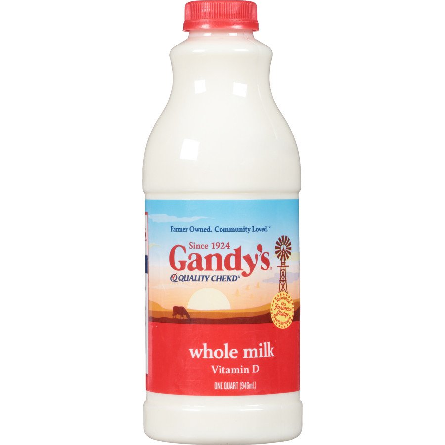 Gandy's Whole Milk, 1 qt